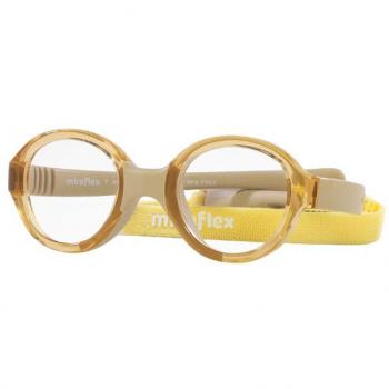 Miraflex MF4020 Kids M096 Kids' Eyeglasses Brown Size 34 - Blue Light Block Available