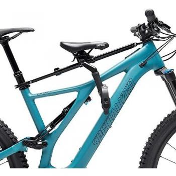 SHOTGUN Pro Sillín Infantil de Bicicleta para Bicicletas de Montaña, Sin Contacto con el Cuadro, Sillín de Bicicleta montable para Niños 2-5 años