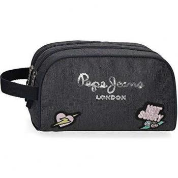 Pepe Jeans Emi, Neceser Adaptable Niñas, Azul
