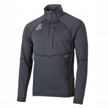 Forro Polar Ternua Momhill 1/2 Zip Hombre Negro Oscuro - S