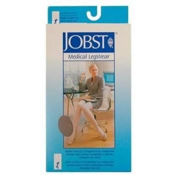 Medias de compresión Jobst 140 denier color beige claro talla 6