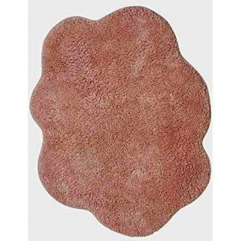 VERTBAUDET Alfombra Nube Rosa Claro Liso Unica