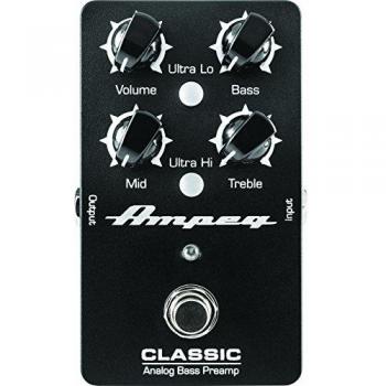 Pré-amplificador de bajo analógico clásico Ampeg