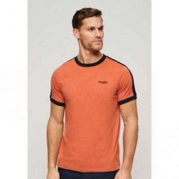 Camiseta Superdry Essential Logo Retro Manga Corta