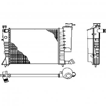 Hella  8MK 376 712-614 radiador