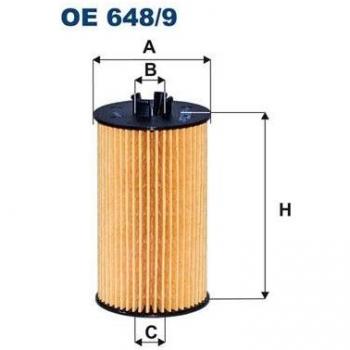Filtron OE648/9 Bloque de Motor