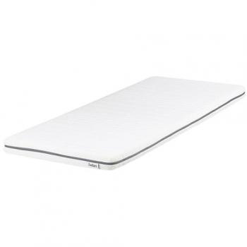 Colchón individual de espuma blanca con funda extraíble y cremallera 90 x 200 cm Precious