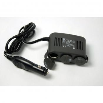 12 V coche-AUTO-distribuidor de coche 3-con salida USB de distribución-adaptador-enchufe para Teléfono y Co.