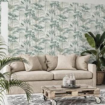 Arthouse Tropical Jungle Leaves Wallpaper Collection