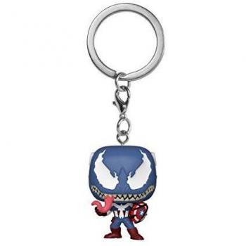 Funko Pop Keychain Marvel Venom: Captain America capitán, Multicolor