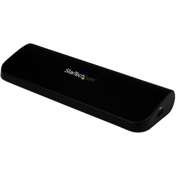 StarTech.com USB 3.0 Docking Station with HDMI and DVI/VGA - Dual Monitor - Universal Laptop Dock - Mac and Windows Compatible
