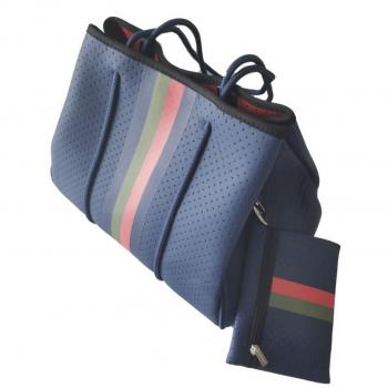 Neoprene Tote Bag with Zipper Pouch - Parker