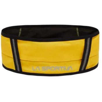 Cinturón La Sportiva Run Amarillo Negro Tamaño L