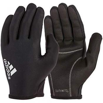 Adidas Full Finger Essential Guantes de Fitness, Unisex Adulto, Negro/Blanco, L