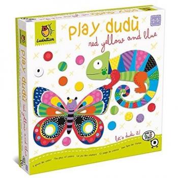 Juego Educativo Dudù de Colores Rojo, Amarillo y Azul - LUDATTICA 21 24x4x24 Cms