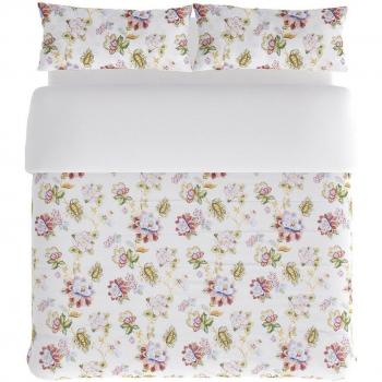 COLVIHOME Juego nórdico 2 piezas Shiva Rosa Cama de 135