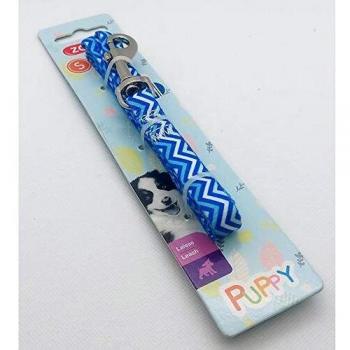 Correa para cachorros Zolux Puppy Pixie 13 mm, 1,2 m, color azul