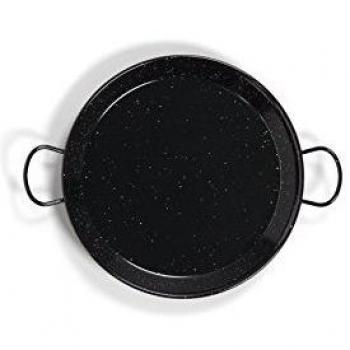 Paellera esmaltada de 100 cm con 4 asas - Raciones para 85 personas