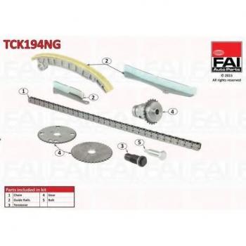 Kit de cadena de distribución FAI AutoParts TCK194NG