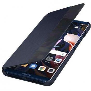 Huawei Mate 10 Pro Flip View Cover - Funda, Azul Oscuro