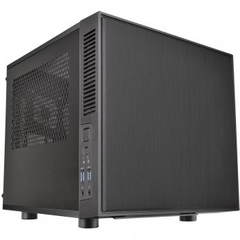 Thermaltake supresor F1 Mini ITX PC-vivienda con ventanas laterales colour negro