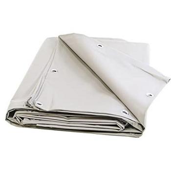 Lona de Ocultación Blanca 2x3m - Garantía de 10 años - Tecplast XP640BV - Ideal para Jardines y Balcones - Hecha en Francia