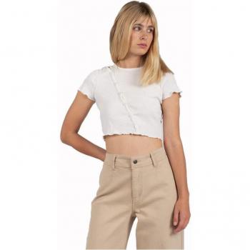 Camiseta casual para mujer blanco
