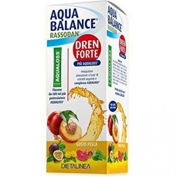 Drenante Aqua Balance Melocotón 500 ml - Vitamine Pharma y Dietalinea