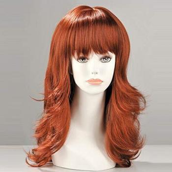 Peluca Larga Roja Fiona World Wigs