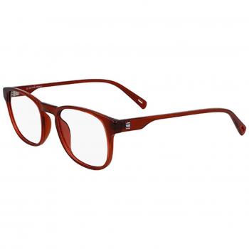 G Star Raw GS2673 619 Men's Eyeglasses Red Size 52 - Frame Only - Blue Light Block Available