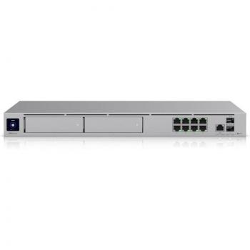 Ubiquiti UniFi Dream Machine Pro Max - Dispositivo de red gestionado 2.5G, Ethernet (100/1000/2500), formato 1U, color gris