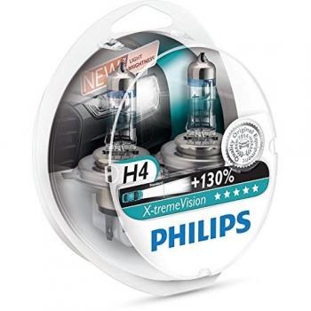 Philips 12342XV+S2 Lámpara Halógena para Coche H4, 60 W