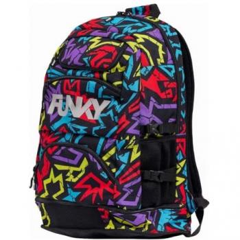 Mochila de natación Funky Trunks Elite Squad Multicolor 36 litros para niños
