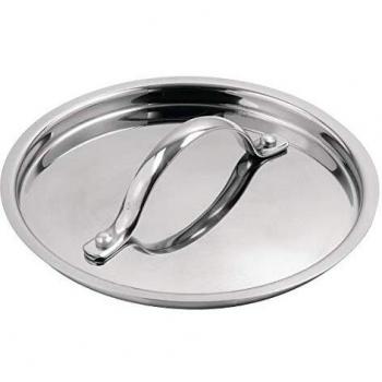 Tapa de Olla Vogue Tri-Wall de Acero Inoxidable y Aluminio 16cm