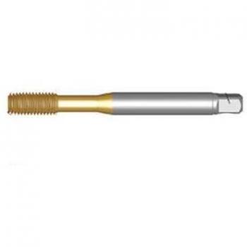 Roscadora M6 forma C HSS-E TiN 6HX DORMER - Macho de roscar para máquina, HSS-E, M6, longitud de 80 mm