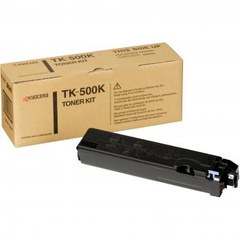 Kyocera Toner Black TK-500K Pages 8.000, TK500K, TK-500K