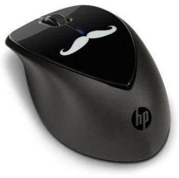 HP X4000 - Ratón (RF inalámbrico, Laser, Oficina, Negro, Ambidextro, USB)