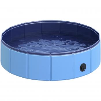 Piscina Plegable para Perros y Gatos Ø80x20 cm
