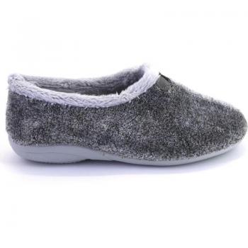 MUYTER 375 Zapatillas de casa cerrada de mujer gris 622