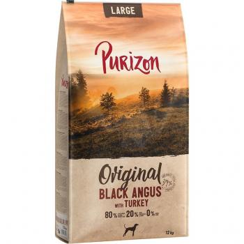 Purizon 2 x 12 kg pienso para perros - Pack Ahorro - Classic: Large Adult Black Angus Vacuno con pavo