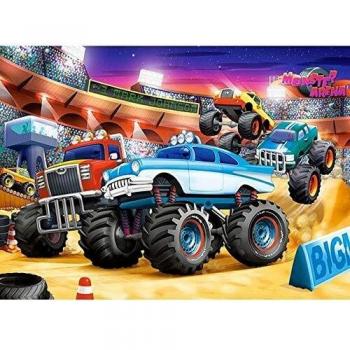 Puzzle Monster Truck Show de 70 Piezas