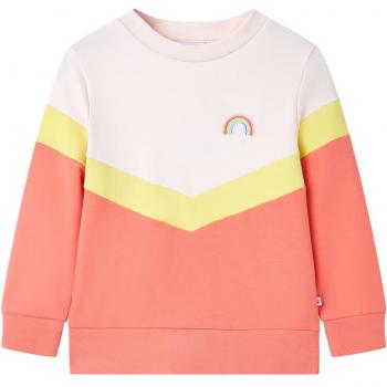 Sudadera infantil rosa suave 140