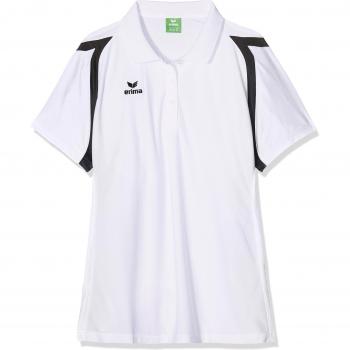Erima GmbH Razor 2.0 Polo de Tenis, Mujer, Blanco/Negro, 40