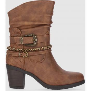 Chika10 Botines Chk10 Kurazo 28 - Botas de Cuero para Niños con Estilo Juvenil