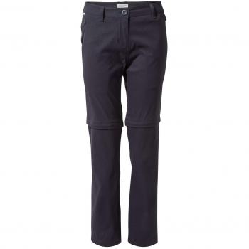 Craghoppers Kiwi Pro - Pantalón Convertible para Mujer, Color Azul 8