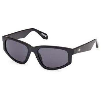 Adidas Originals Women's Polarized Sunglasses OR0107 Shiny Black 55mm