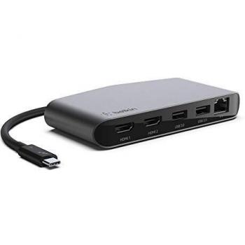 Belkin Thunderbolt 3 Dock Mini with Tethered Thunderbolt 3 Cable