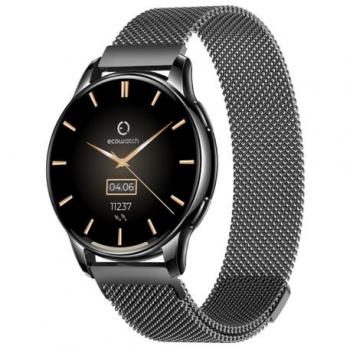 Smartwatch Maxcom Ecowatch 3 Negro - AMOLED 1.32, Bluetooth, IP67, Monitorización de Salud