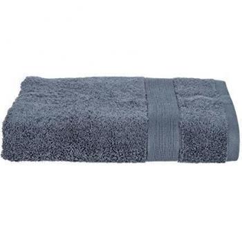 Toalla de ducha Essentiel de algodón 450 g/m² - gris antracita 70 x 130 cm