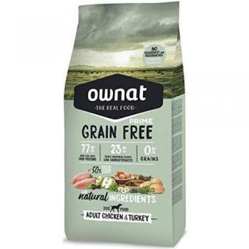 Ownat Pienso para Perros de Pollo & Pavo sin Granos